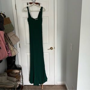 Reformation Ballina Dress Spruce